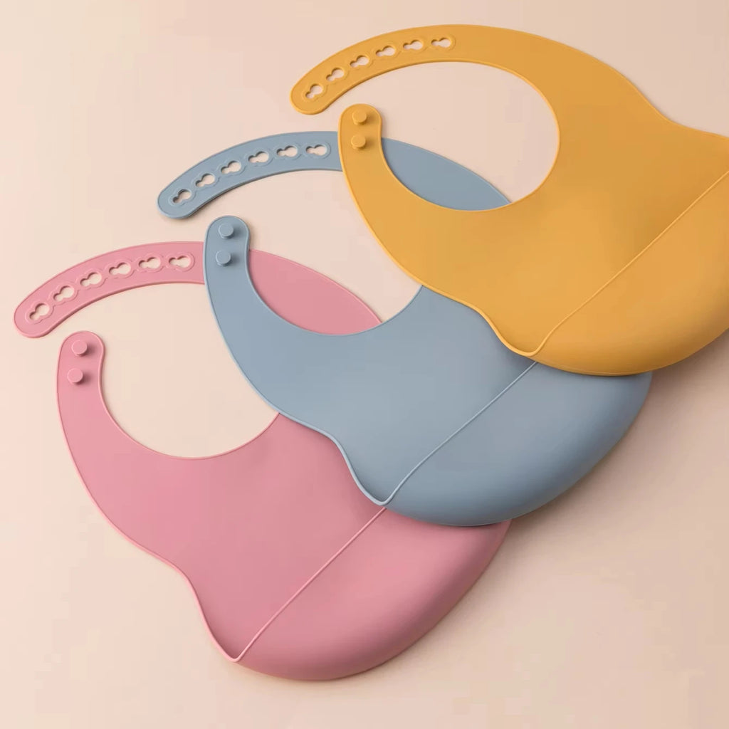 Premium Soft Silicone Baby Dining Bib