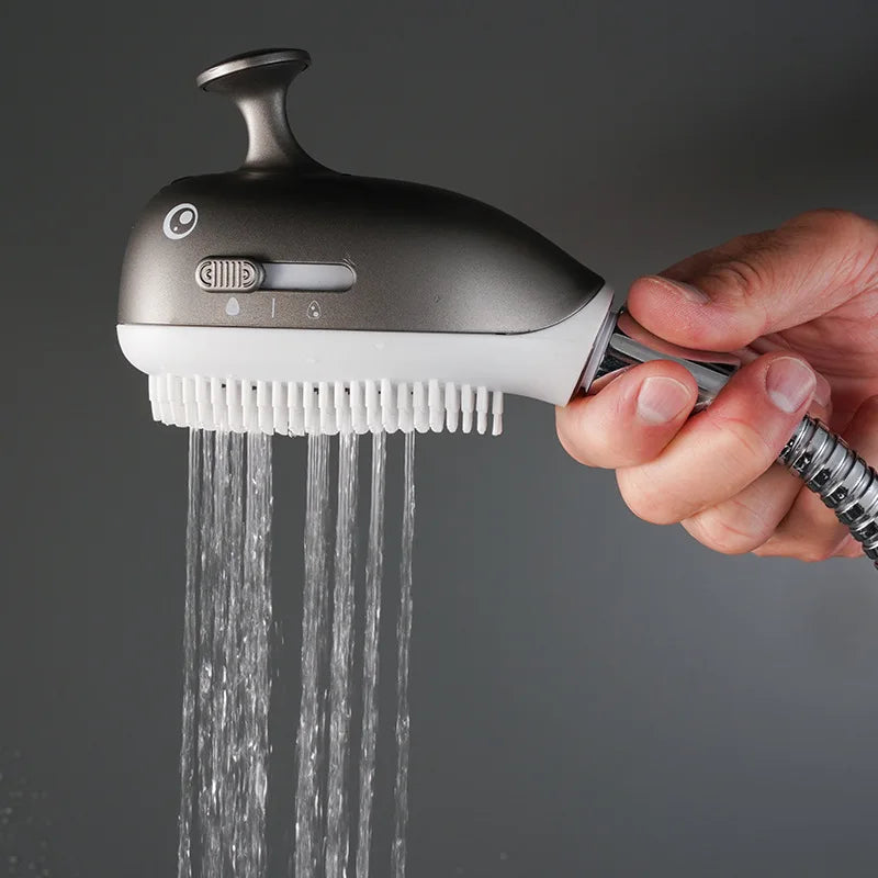 Portable Baby Shower Head with Silicone Brush
