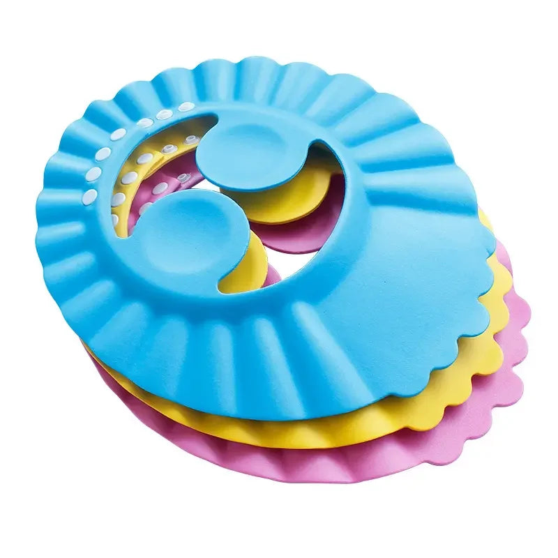 Soft Baby Shower Eye Protection Cap